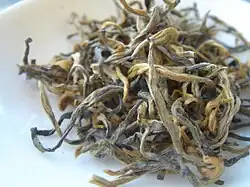 Yunnan golden Dianhong, a Black tea