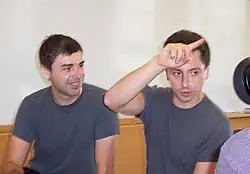 Larry Page and Sergey Brin
