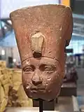 Head from a statue of Amenhotep&nbsp;I, now at the Grand Egyptian Museum, Giza