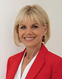 A photo of American journalist Gretchen Carlson