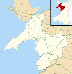 Caernarfon is located in Gwynedd