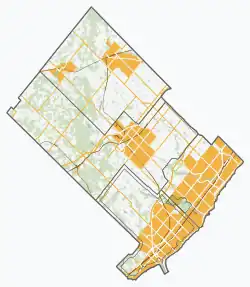 Burlington is located in Regional Municipality of Halton