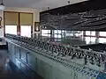 The interlocking inside the Harris Switch Tower