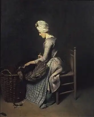 Plucking the Turkey by Henry Walton, 1776