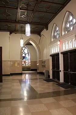 Narthex of Cathedral of the Holy Cross (Boston)