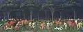 Paolo Uccello, Caccia notturna (The Hunt in the Forest), c. 1475