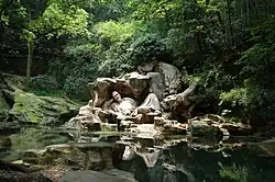 Hupao Spring, the burial place of the monk Ji Gong
