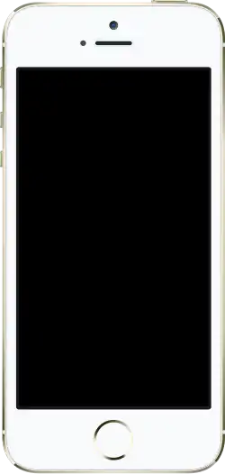 Gold version of the iPhone 5s.