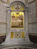 Icon on one of the pillars