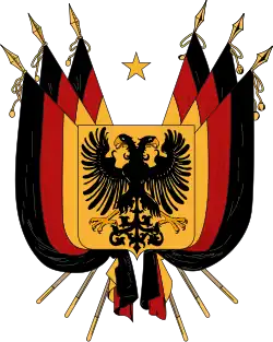 Coat of arms of the German Empire, 1848–1849