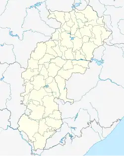 Raipur is located in Chhattisgarh