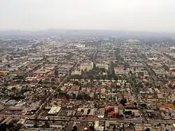Aerial view of Inglewood
