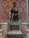 Bronze statue of Saint Peter by Arnolfo di Cambio, dating to the 13th&nbsp;century