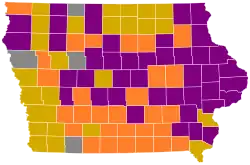 Results of Iowa's caucus