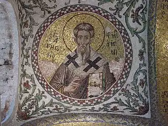 A mosaic at the Pammakaristos Church (14th century)[66]