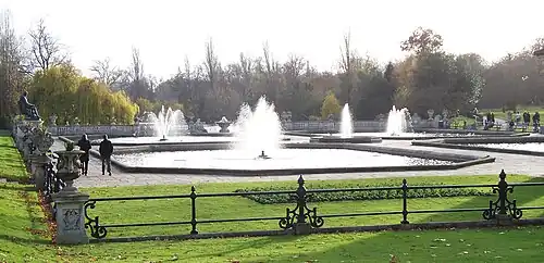 Fountains in the Italian Garden