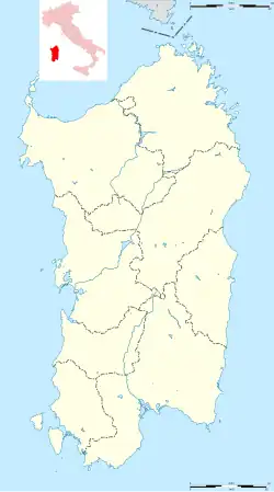 Cagliari is located in Sardinia