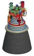 Concept image of the J-2X engine