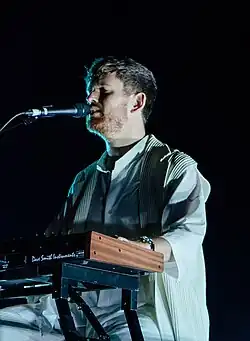 Blake performing in 2021