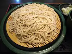 Soba noodles made from buckwheat