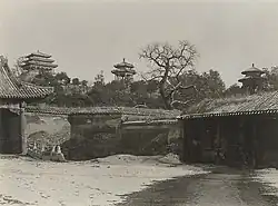 Jingshan Park, Late Qing dynasty