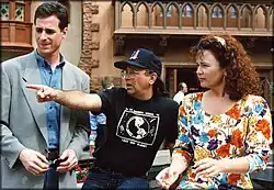 Bob Saget - Left, Joel Zwick - Middle, and Gail Edwards - Right.
