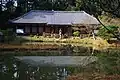 Jōruri-ji, a paradise garden in Kyoto. The pond was dug by monks in 1150.