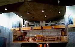 Interior of First Unitarian Church, Rochester, New York (1959)