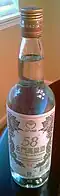 A bottle of Kaoliang liquor
