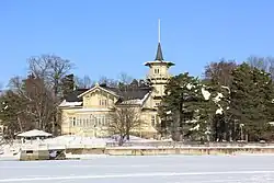 Kesäranta, the official residence of the Prime Minister of Finland, in Meilahti, Helsinki