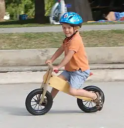 Balance bicycle for young children