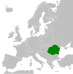 Romania in 1939