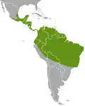 Map of range