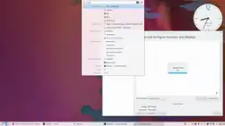 KDE Plasma desktop on Debian