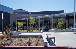 Exterior of Lake Stevens High School