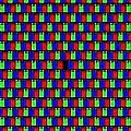 LCD (Triangular pixel geometry)