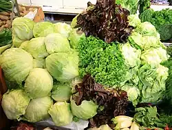 A selection of lettuce cultivars