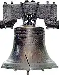Philadelphia's Liberty Bell.