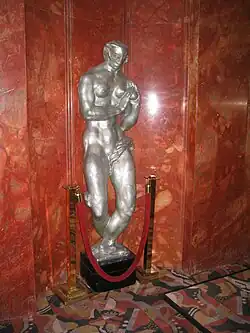 Eve by Gwen Lux in the lobby