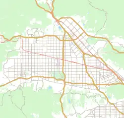 Van Nuys is located in San Fernando Valley