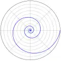 Logarithmic spiral