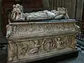 Tomb of Charles Orland and Charles, two sons of Anne and Charles VIII at Tours Cathedral.