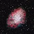Image of Crab Nebula from Mount Lemmon Observatory