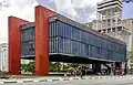 São Paulo Museum of Art. Founded in 1947, it is internationally recognized for its collection of European art.