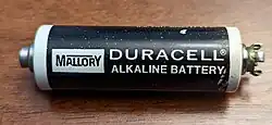 Mallory Duracell Battery from the 1970s
