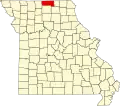 A state map highlighting Putnam County in the northern part of the state.