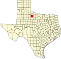 State map highlighting Knox County