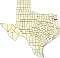 State map highlighting Marion County