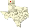 State map highlighting Moore County