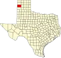 State map highlighting Oldham County